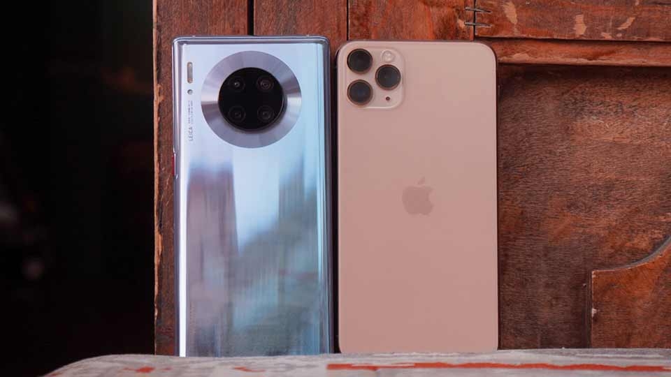 Huawei Mate 30 Pro vs iPhone 11 Pro Max