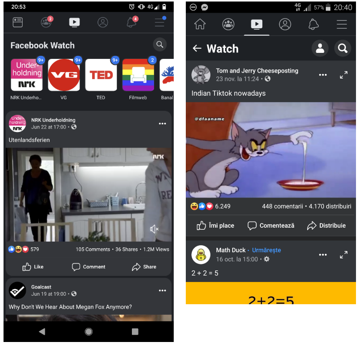 Chế độ Dark Mode đã cập bến Facebook dành cho Android