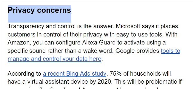 Cách để thay đổi định dạng mặc định của Google Doc
