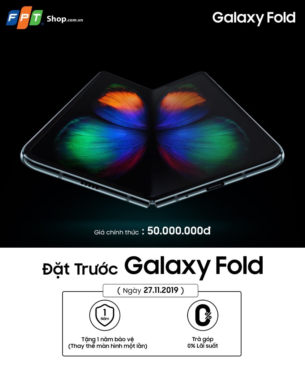 Đặt trước Galaxy Fold