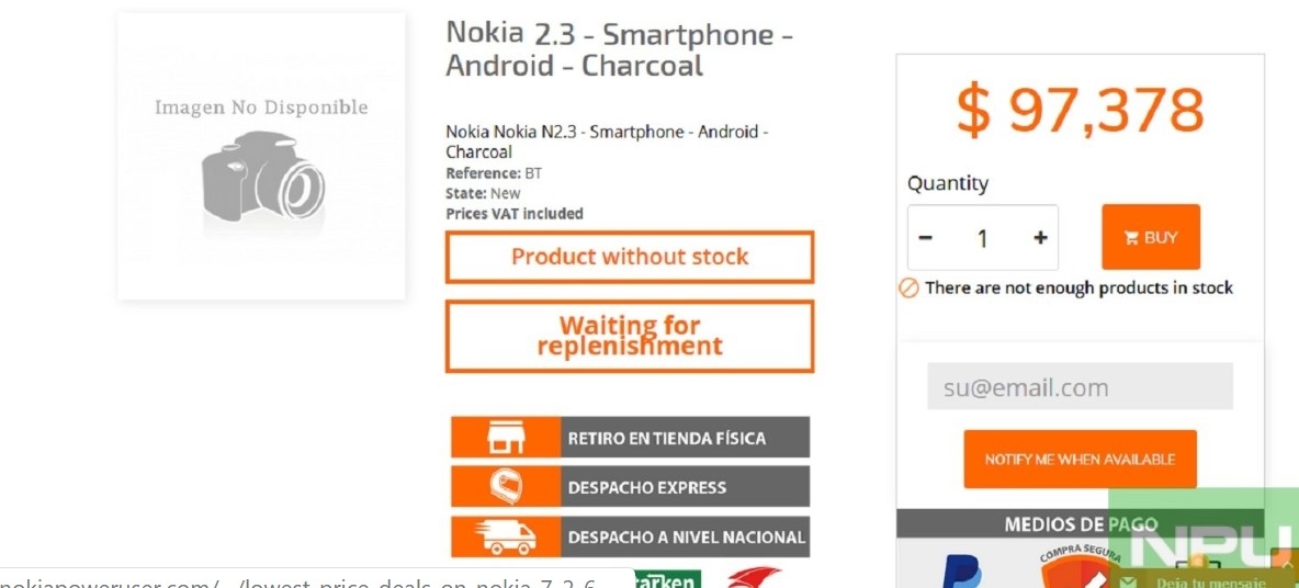 Nokia 2.3 Nokia 2.3
