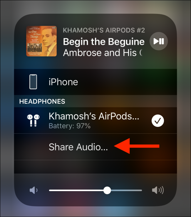 apple audio sharing