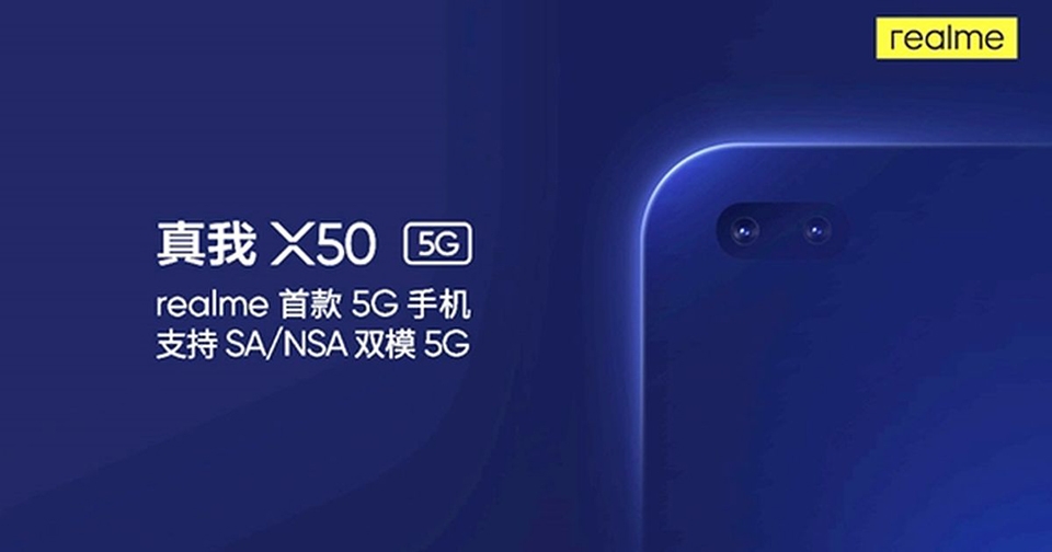 Rò rỉ cấu hình Realme X50 5G và Realme X50 Lite 5G (ảnh 1)