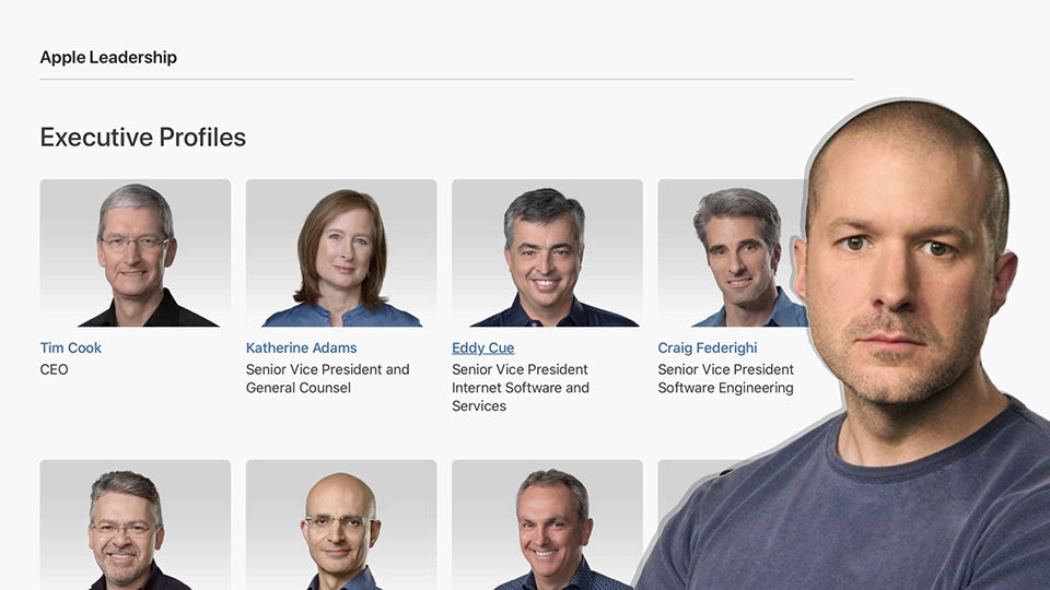 Huyền thoại thiết kế Jony Ive chính thức rời khởi ban điều hành Apple 1