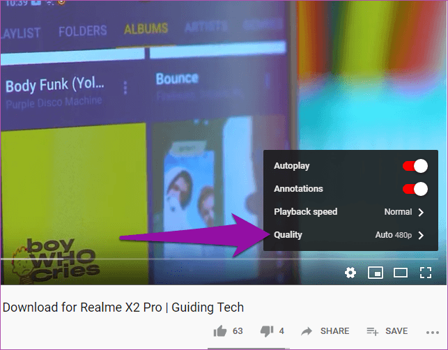 cách để bớt ngốn dung lượng mạng khi dùng Youtube