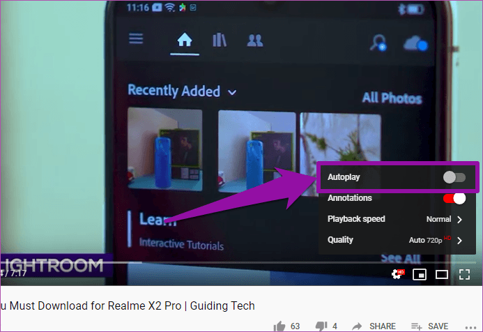 cách để bớt ngốn dung lượng mạng khi dùng Youtube