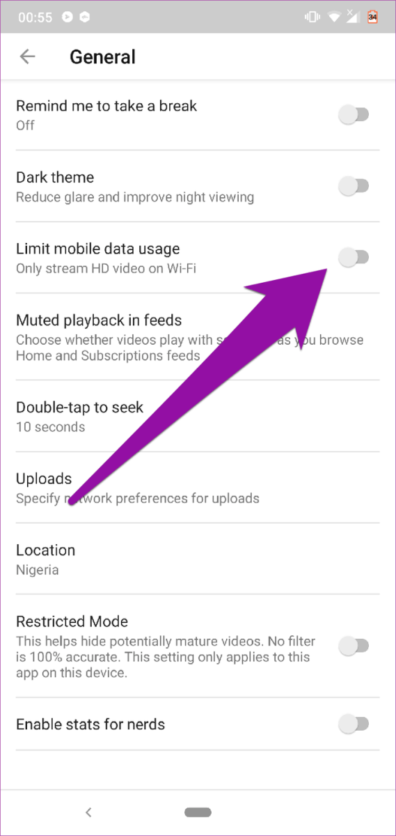 cách để bớt ngốn dung lượng mạng khi dùng Youtube