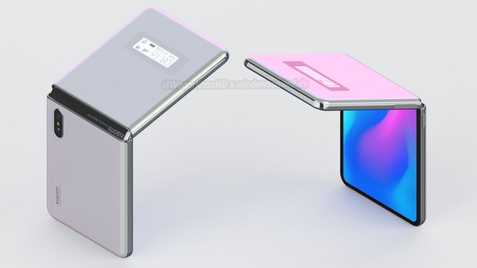Xuất hiện video Xiaomi Mi Flux với cơ chế màn hình gập như Motorola Rarz 2