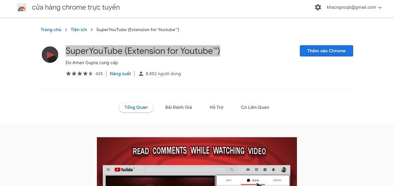 SuperYouTube (Extension for Youtube™) SuperYouTube (Extension for Youtube™)