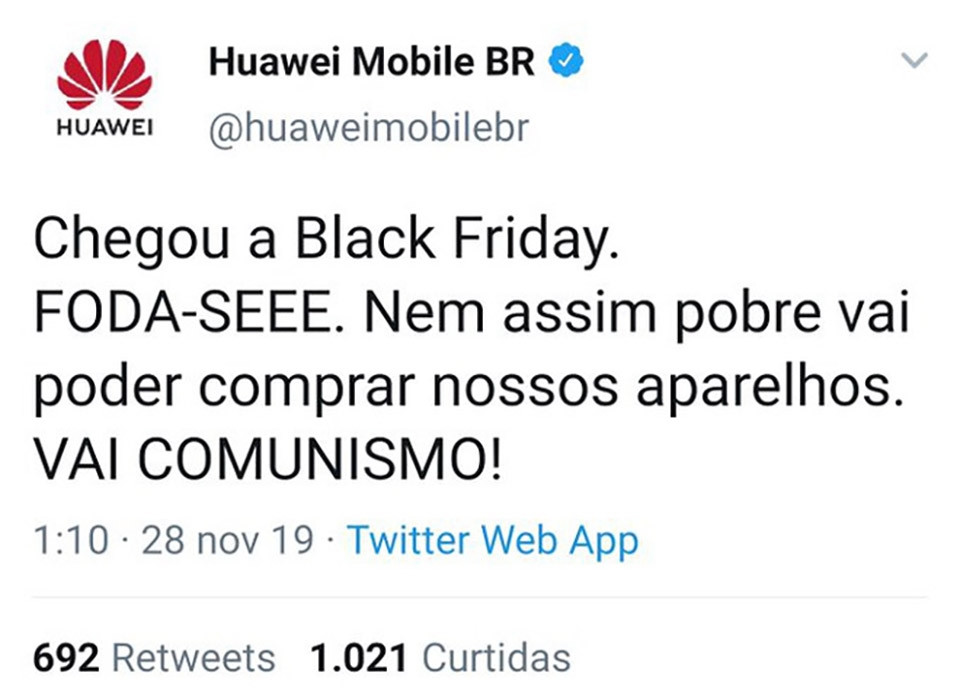 Huawei dăng bài chửi Apple trên Twitter (ảnh 2)