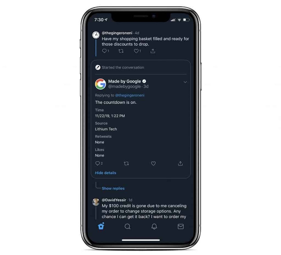 Twitter có thể triển khai bố cục giống Reddit để trả lời