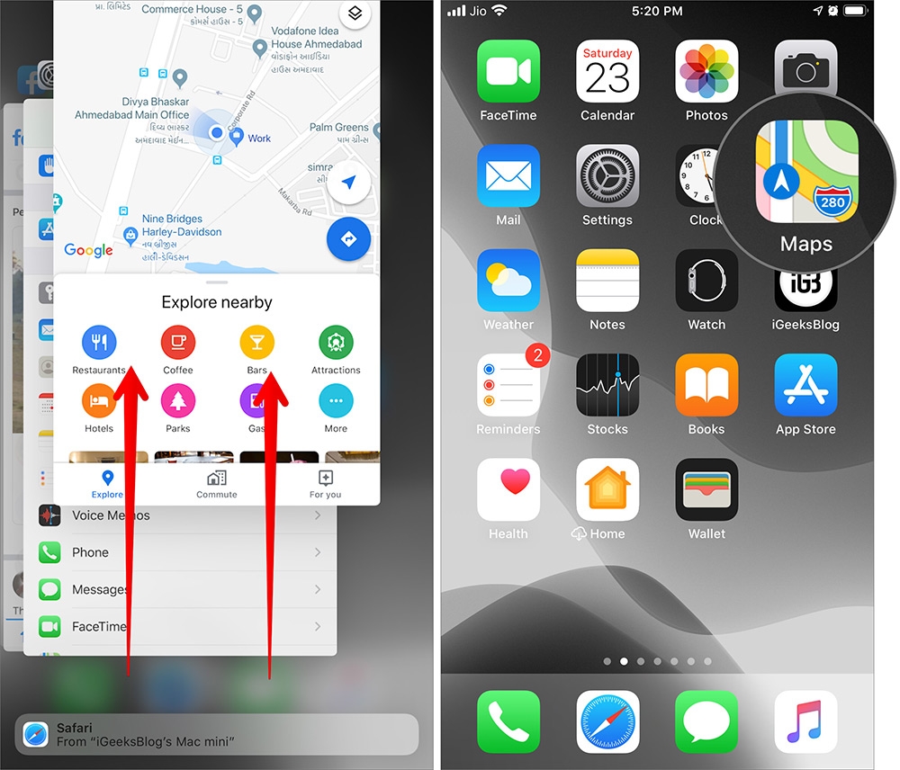 sửa lỗi Google Maps không hoạt động trên iPhone/iPad