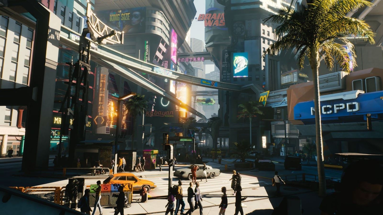 Cyberpunk 2077 hé lộ hình ảnh bản đồ