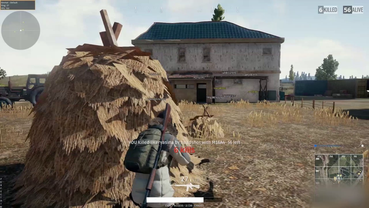 Hack trong game PUBG