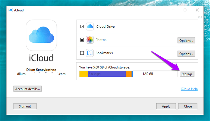 xóa backup trên iCloud