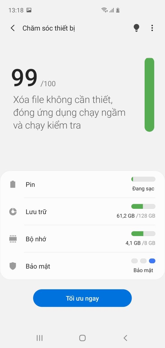 Chăm sóc thiết bị mới