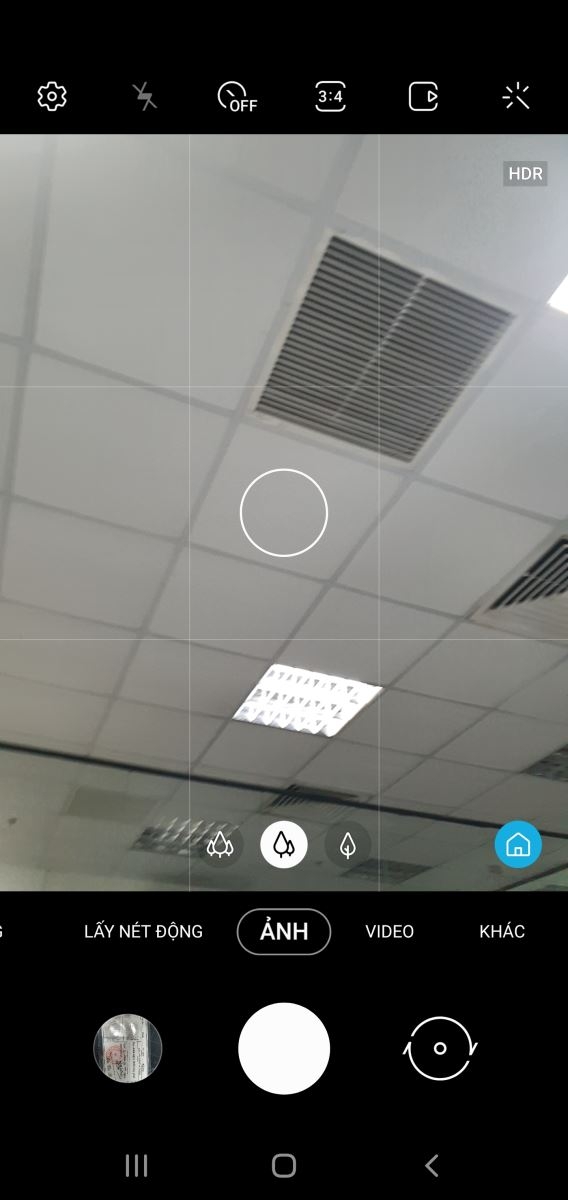 Giao diện camera