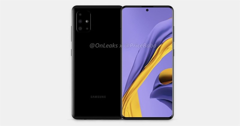 Ảnh render Galaxy A51 (ảnh 1)