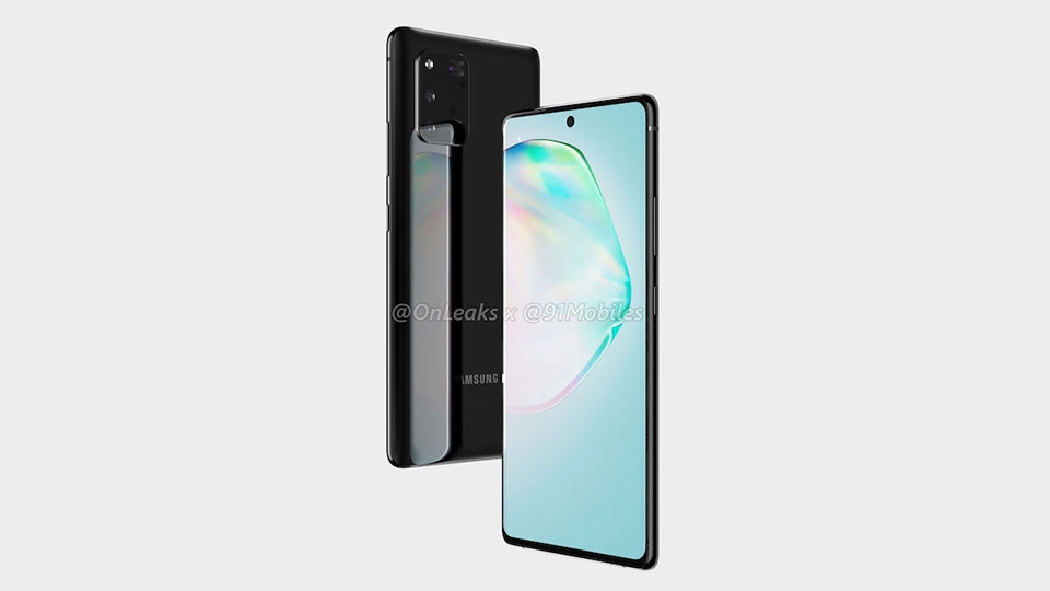 Ảnh render Galaxy A91 (ảnh 2)