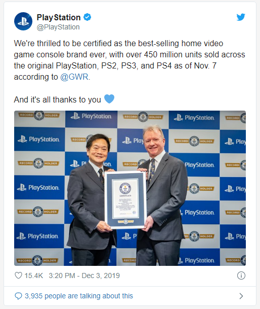 PlayStation lập kỉ lục Guiness