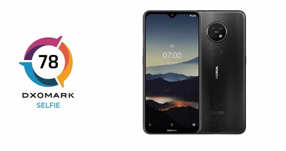 Camera selfie Nokia 7.2 đạt 78 điểm từ DxOMark (ảnh 1)