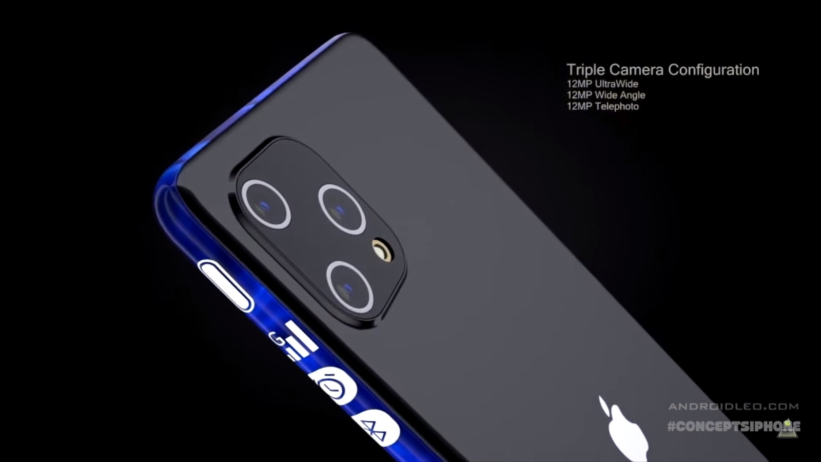 Ngắm iPhone 12 Pro đẹp siêu thực với màn hình “thác đổ” tràn 4 cạnh 3