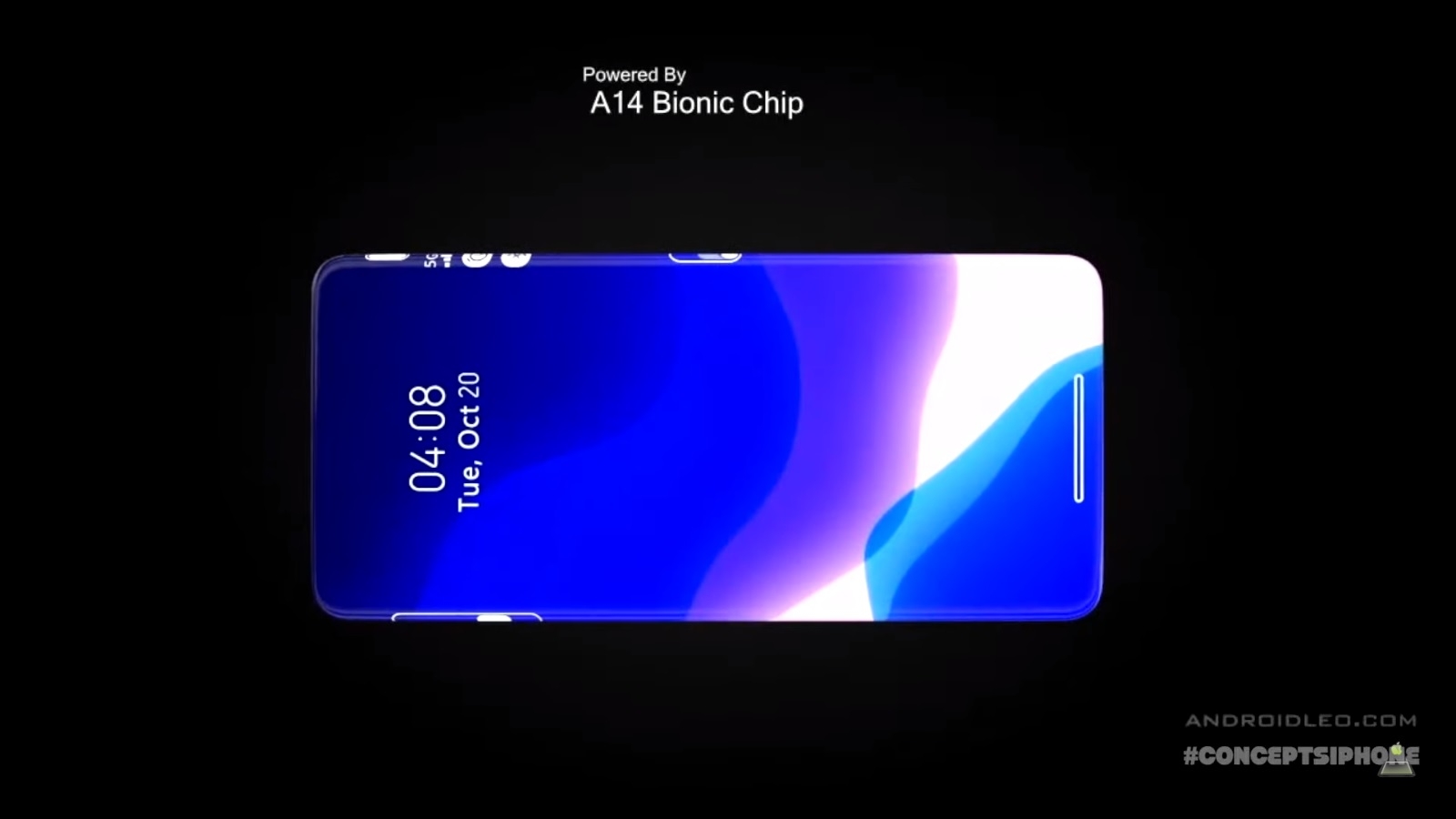 Ngắm iPhone 12 Pro đẹp siêu thực với màn hình “thác đổ” tràn 4 cạnh 4