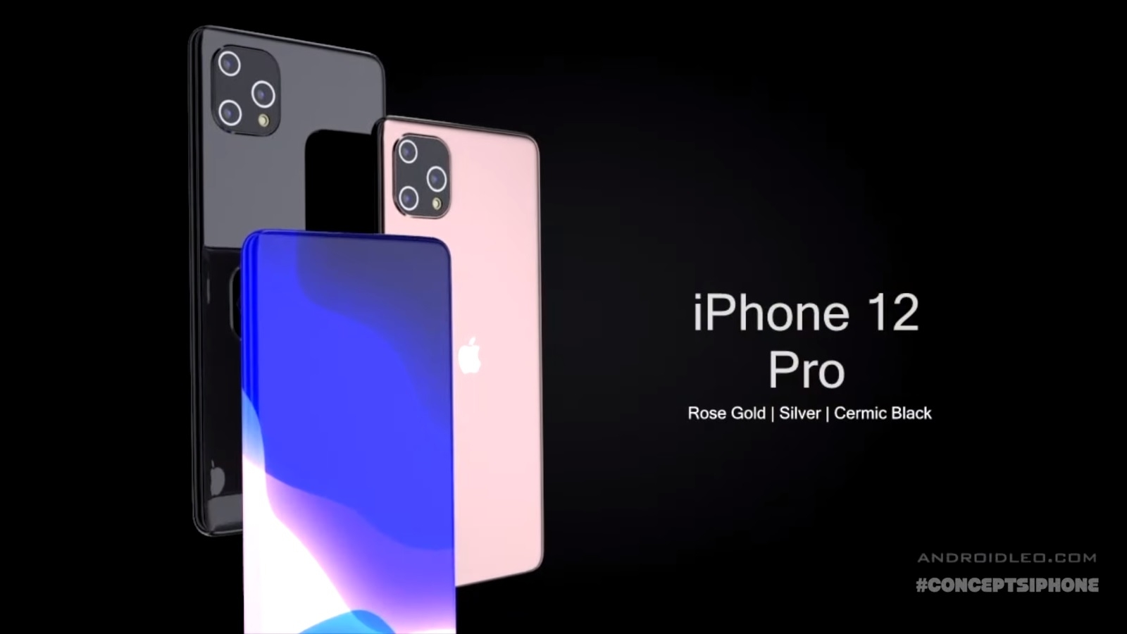 Ngắm iPhone 12 Pro đẹp siêu thực với màn hình “thác đổ” tràn 4 cạnh 5