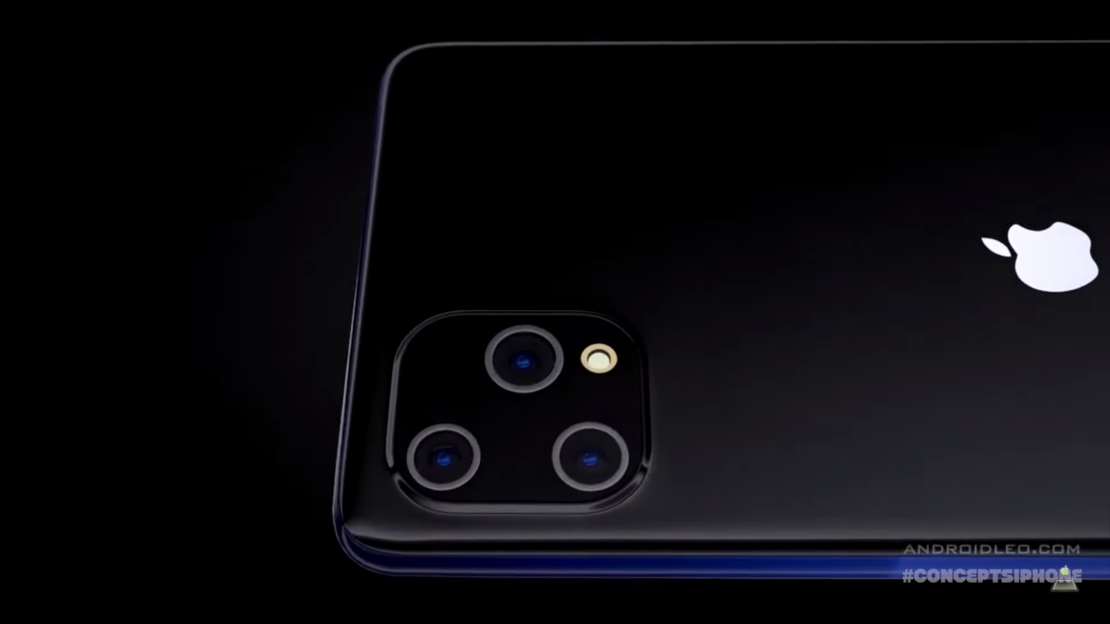 Concept iPhone 12 Pro màn hình cong 4 cạnh đẹp siêu thực 5