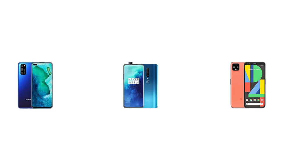 So sánh Honor V30 Pro với OnePlus 7T Pro và Google Pixel 4