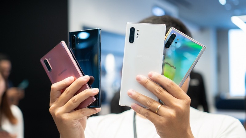 thiết kế Galaxy Note 10+