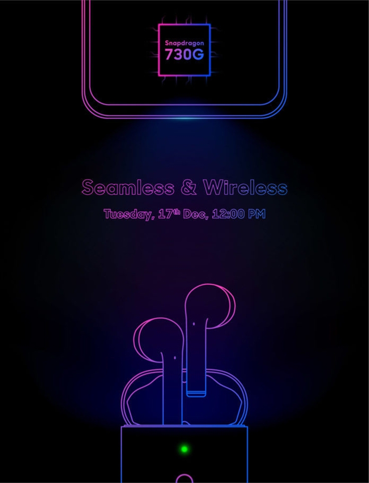 Realme XT 730G và Realme AirPods sẽ ra mắt ngày 17/12 Realme XT 730G và Realme AirPods sẽ ra mắt ngày 17/12