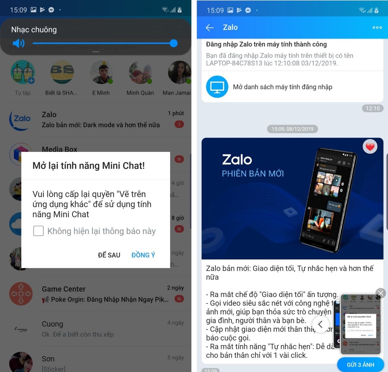 Tải về Zalo Tải về Zalo