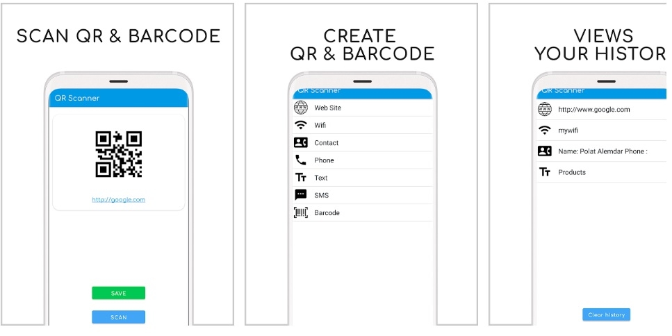 Máy quét QR & Mã vạch Pro