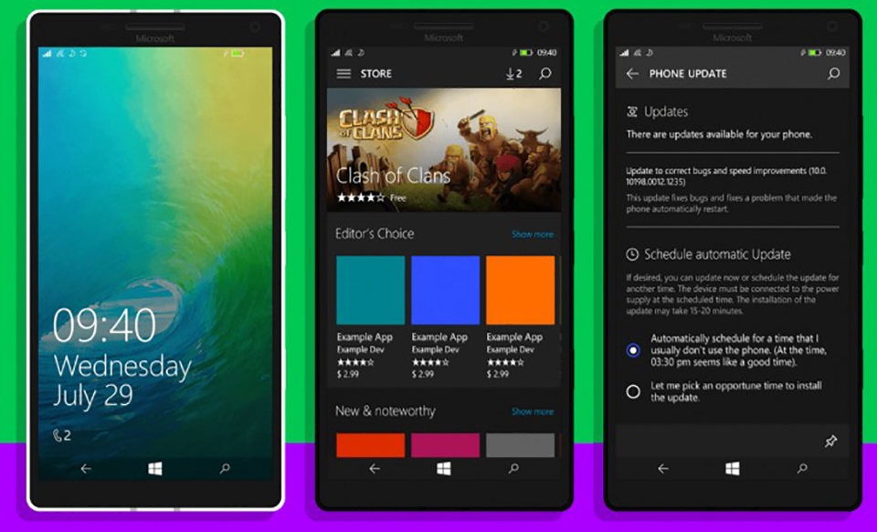 Microsoft kết thúc hỗ trợ cho Windows 10 Mobiles