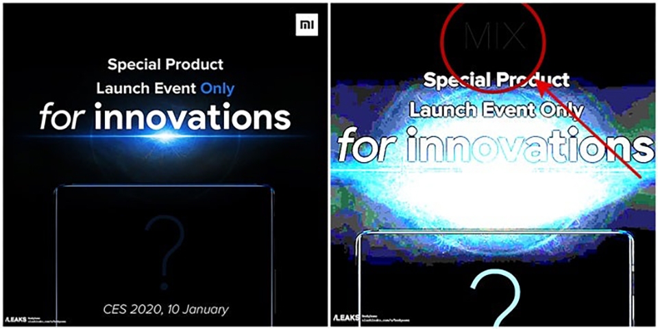Mi MIX 4 ra mắt ngày 10 tháng 1?