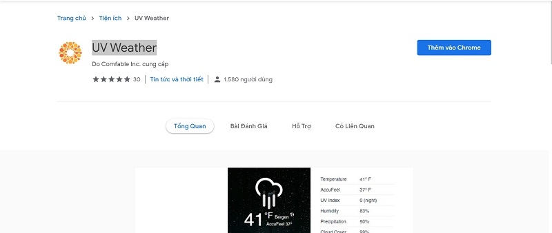 tiện ích mở rộng tiện ích mở rộng