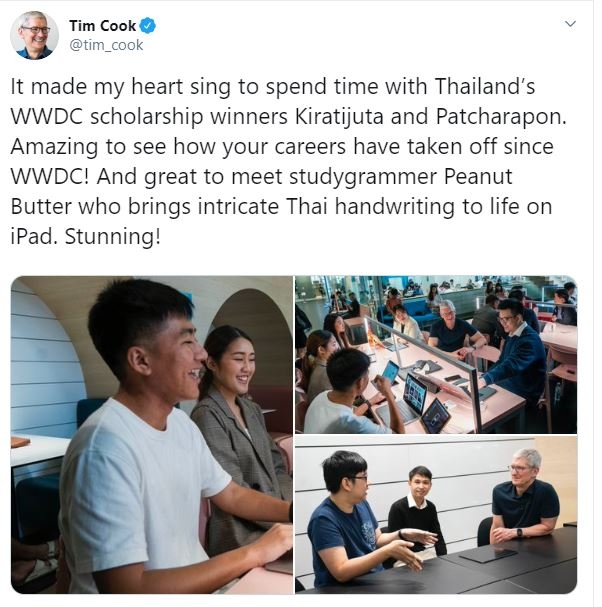 TIM COOK