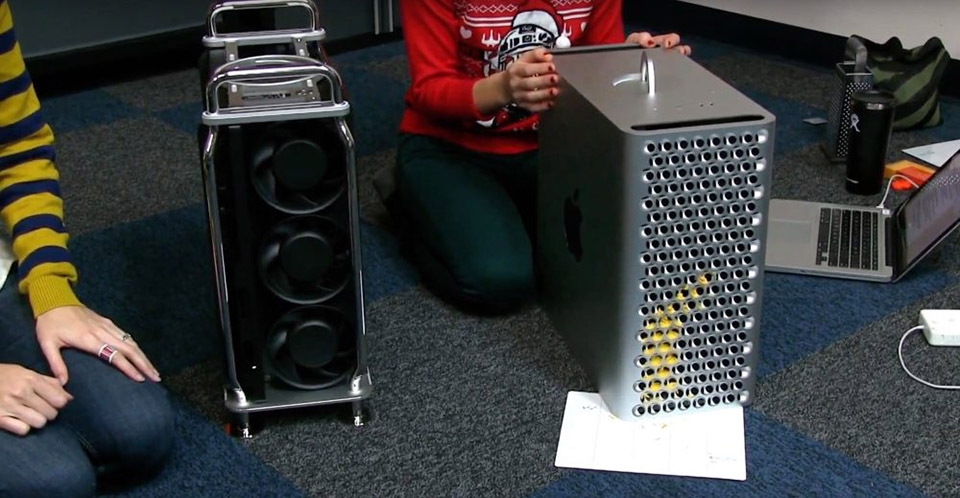 iFixit mổ bụng Mac Pro 2019