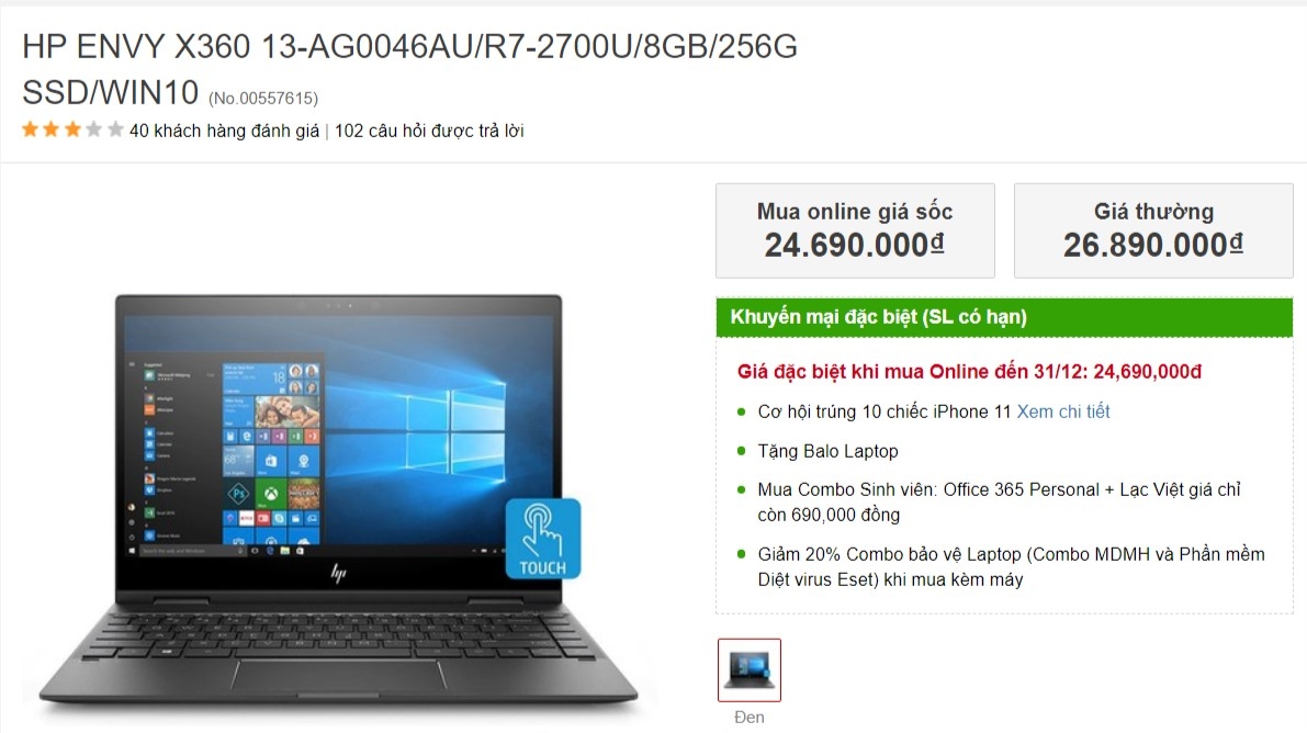 HP Envy X360 AMD Ryzen 02