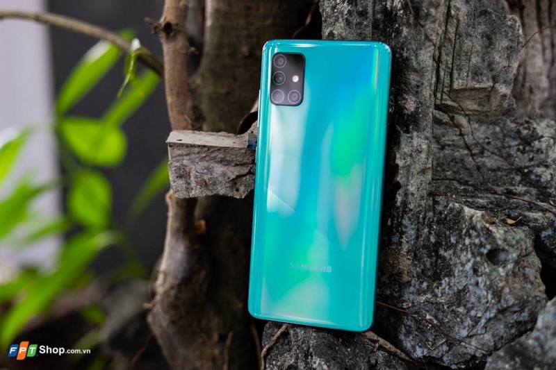 Cụm camera trên Galaxy A51