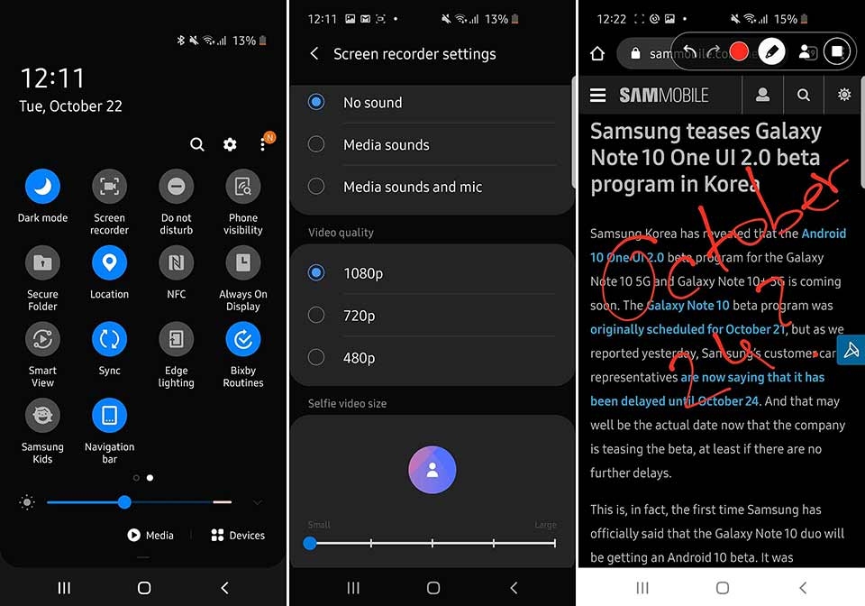 One UI 2.0 One UI 2.0