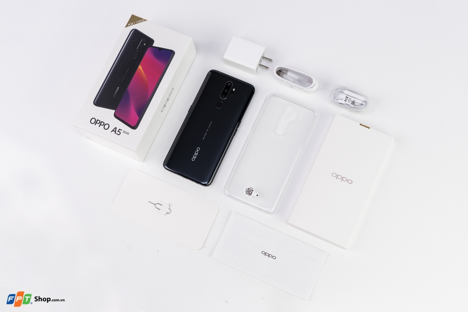 OPPO A5 2020 có viên pin 5000 mAh