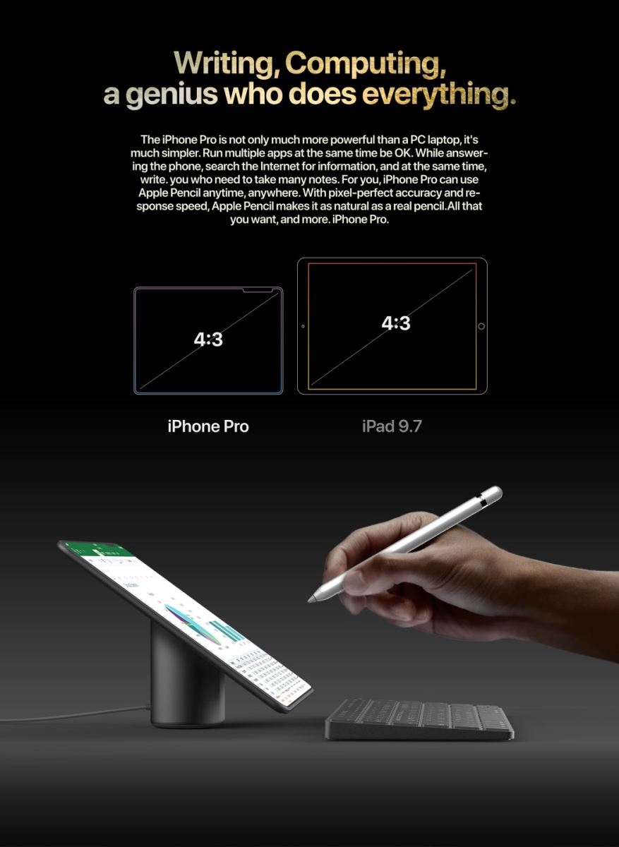 Ý tưởng iPhone Pro với thiết kế màn hình gập đẹp nhất từ trước tới nay 4