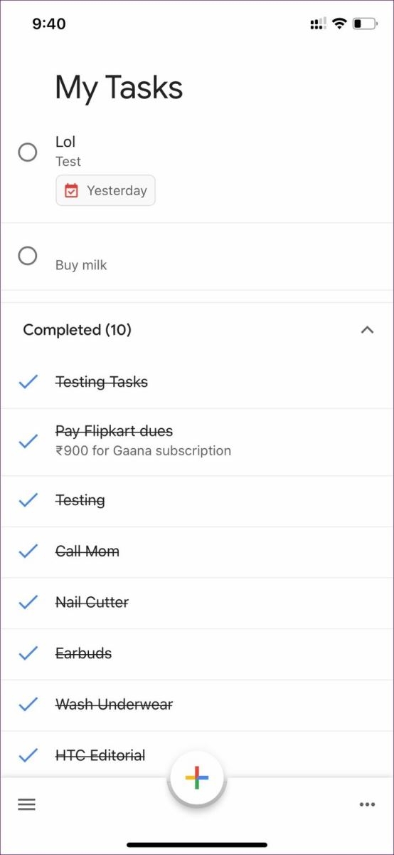 google task