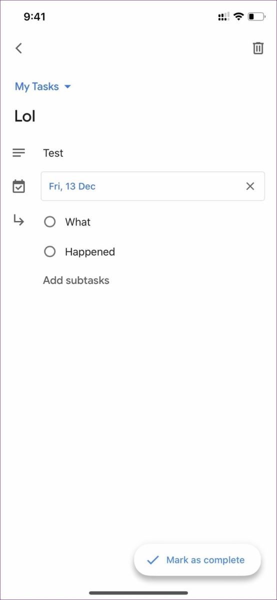 google task