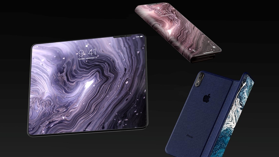 Concept iPhone Pro màn hình gập đẹp chưa từng có 1