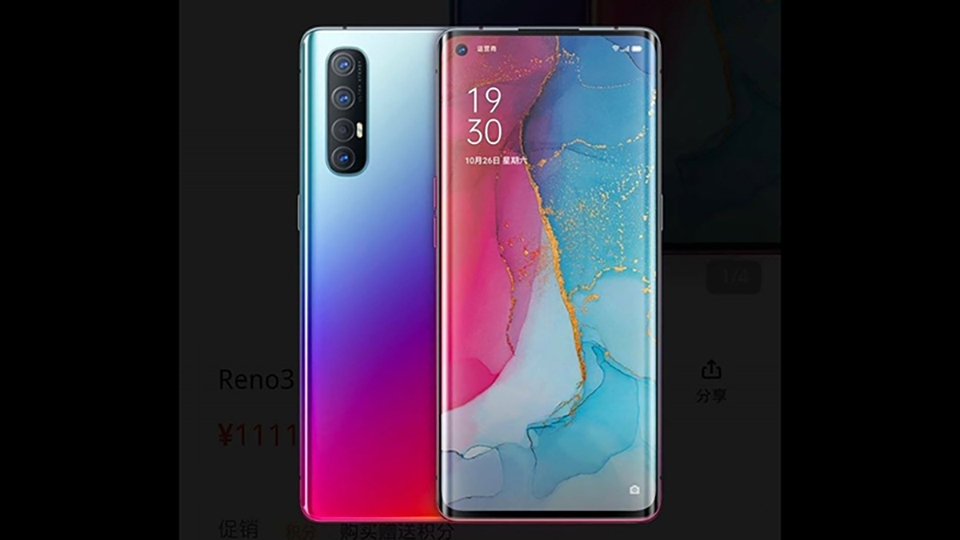 Rò rỉ giá bán Reno 3 và Reno 3 Pro