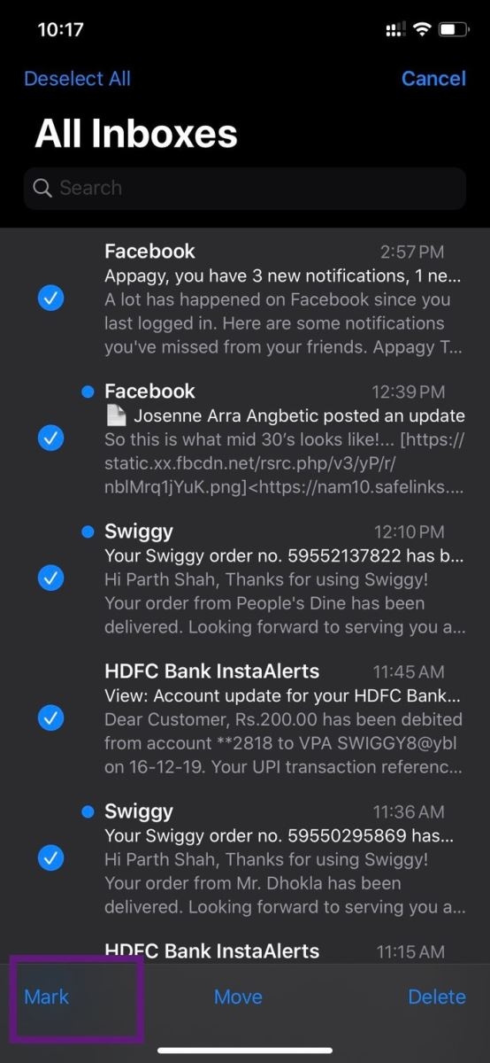 top mẹo apple mail