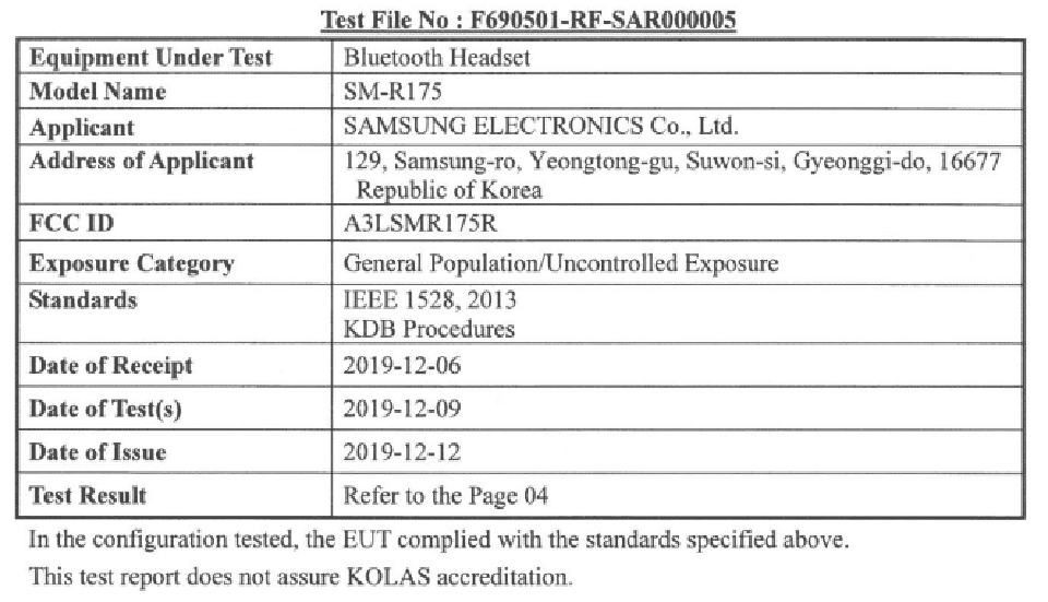 Galaxy Buds+ đạt chứng nhận FCC (ảnh 2)